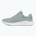 Buty treningowe damskie Under Armour Charged Aurora 2+ silica green/white/metallic silica 2