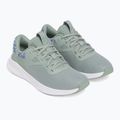 Buty treningowe damskie Under Armour Charged Aurora 2+ silica green/white/metallic silica 3