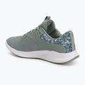 Buty treningowe damskie Under Armour Charged Aurora 2+ silica green/white/metallic silica 3