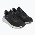 Buty treningowe damskie Under Armour Charged Aurora 2+ black/hydro green/metallic warm silver 10
