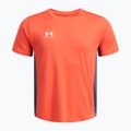 Koszulka piłkarska dziecięca Under Armour Challenger Train fire/downpour gray/white