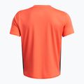 Koszulka piłkarska dziecięca Under Armour Challenger Train fire/downpour gray/white 2
