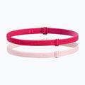 Opaska na głowę Under Armour Mini Bands (2 szt.) shaded fuchsia/prime pink 2