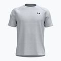 Koszulka treningowa męska Under Armour Tech Textured distant gray/black