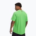 Koszulka treningowa męska Under Armour Tech Textured cyber green/green spark/black 2
