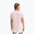 Koszulka treningowa damska Under Armour Tech V-Twist prime pink/white 2