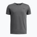 Koszulka dziecięca Under Armour Sportstyle Left Chest pitch gray/black