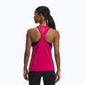 Koszulka do biegania damska Under Armour Launch Camo Singlet shaded fuchsia/reflective 2