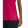Koszulka do biegania damska Under Armour Launch Camo Singlet shaded fuchsia/reflective 3