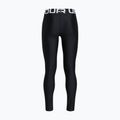 Legginsy treningowe dziecięce Under Armour HeatGear white/black 2