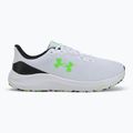 Buty do biegania męskie Under Armour Charged Pursuit 4 white/black/hyper green 2