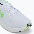 Buty do biegania męskie Under Armour Charged Pursuit 4 white/black/hyper green 7