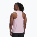 Koszulka do biegania męska Under Armour Launch Elite Singlet prime pink/reflective 2