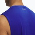 Koszulka do biegania męska Under Armour Trail Run Launch Tank royal/reflective 3