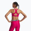 Biustonosz treningowy Under Armour HeatGear Armour High shaded fuchsia 2