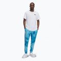 Spodnie męskie Under Armour Rival Terry Printed Jogger ether blue/onyx white 2