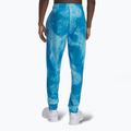 Spodnie męskie Under Armour Rival Terry Printed Jogger ether blue/onyx white 3