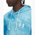 Bluza męska Under Armour Rival Terry Printed ether blue/onyx white 3