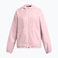 Kurtka przeciwwiatrowa dziecięca Under Armour Sport Windbreaker pink