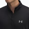 Bluza do biegania męska Under Armour Launch 1/4 Zip black/black reflective 3