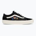 Buty Vans Old Skool black floral 2