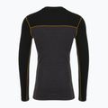 Longsleeve termoaktywny męski Smartwool Classic Thermal Merino Base Layer Colorblock Crew Boxed charcoal/honey gold 5