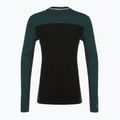 Bluza termoaktywna męska Smartwool Classic Thermal Merino Base Layer Colorblock Crew Boxed twilling blue/black 3