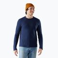 Longsleeve trekkingowy męski Smartwool Perfect Crew deep navy