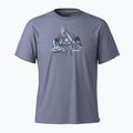 Koszulka trekkingowa męska Smartwool Alpine A-Frame Graphic Tee nightfall blue