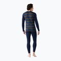Longsleeve termoaktywny męski Smartwool Merino 250 Baselayer Crew Boxed deep navy geo peaks 2