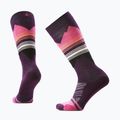 Skarpety narciarskie damskie Smartwool Ski Targeted Cushion Pattern OTC purple iris