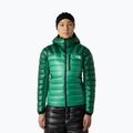 Kurtka puchowa damska The North Face Summit Breithorn Hoodie nebula green/evergreen