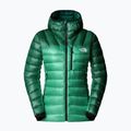 Kurtka puchowa damska The North Face Summit Breithorn Hoodie nebula green/evergreen 5