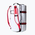 Torba podróżna The North Face Base Camp Duffel S 50 l white/black/elevation red 3