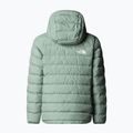 Kurtka ocieplana dziecięca The North Face Reversible Perrito Hooded slate moss 7