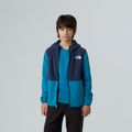 Bluza polarowa dziecięca The North Face Teen Glacier Full Zip Hoodie dusk blue/summit navy 6