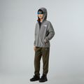 Bluza polarowa dziecięca The North Face Teen Glacier Full Zip Hoodie mid grey heather 4