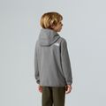 Bluza polarowa dziecięca The North Face Teen Glacier Full Zip Hoodie mid grey heather 5