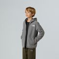 Bluza polarowa dziecięca The North Face Teen Glacier Full Zip Hoodie mid grey heather 6