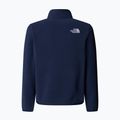 Bluza polarowa dziecięca The North Face Teen Glacier 1/4 Zip summit navy 2
