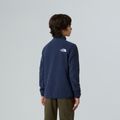 Bluza polarowa dziecięca The North Face Teen Glacier 1/4 Zip summit navy 5