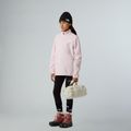 Bluza polarowa dziecięca The North Face Teen Glacier 1/4 Zip pale blossom 4