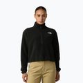 Bluza damska The North Face Glacier Fleece 1/2 Zip Short black