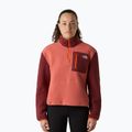 Bluza damska The North Face Yumiori 1/4 Zip mars dust/sumac/solar flare