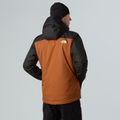 Kurtka ocieplana męska The North Face Millerton Insulated burnt umber/black 3