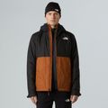 Kurtka ocieplana męska The North Face Millerton Insulated burnt umber/black 4