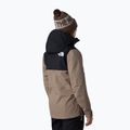 Kurtka narciarska damska The North Face Driftview Anorak mocha brown/black 3