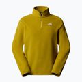 Bluza polarowa męska The North Face Glacier Fleece 1/4 Zip deep dijon 4