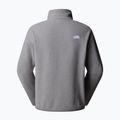 Bluza polarowa męska The North Face Glacier Fleece 1/4 Zip mid grey heather 5