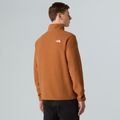 Bluza polarowa męska The North Face Glacier Fleece 1/4 Zip burnt umber 3